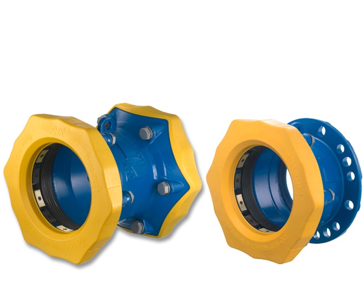 Gas coupling adaptors from AVK