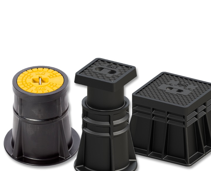 Various gas surface boxes