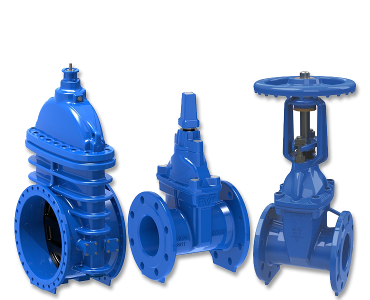 AVK gate valves for wastewater