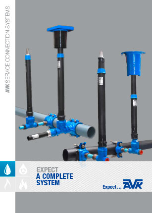 AVK brochure about service connection system